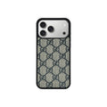 Retro Blue Full Coverage iPhone Case