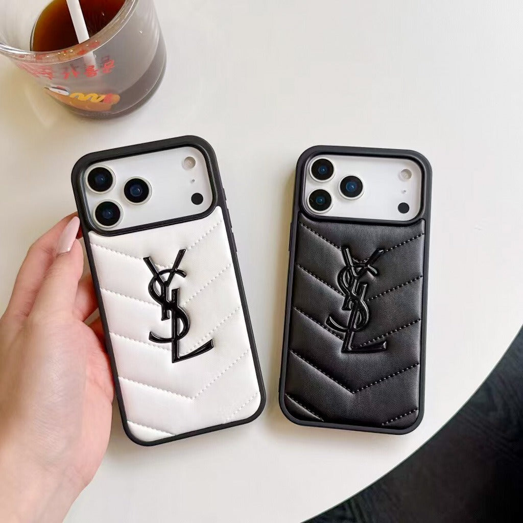 SL iPhone Case Plain Leather