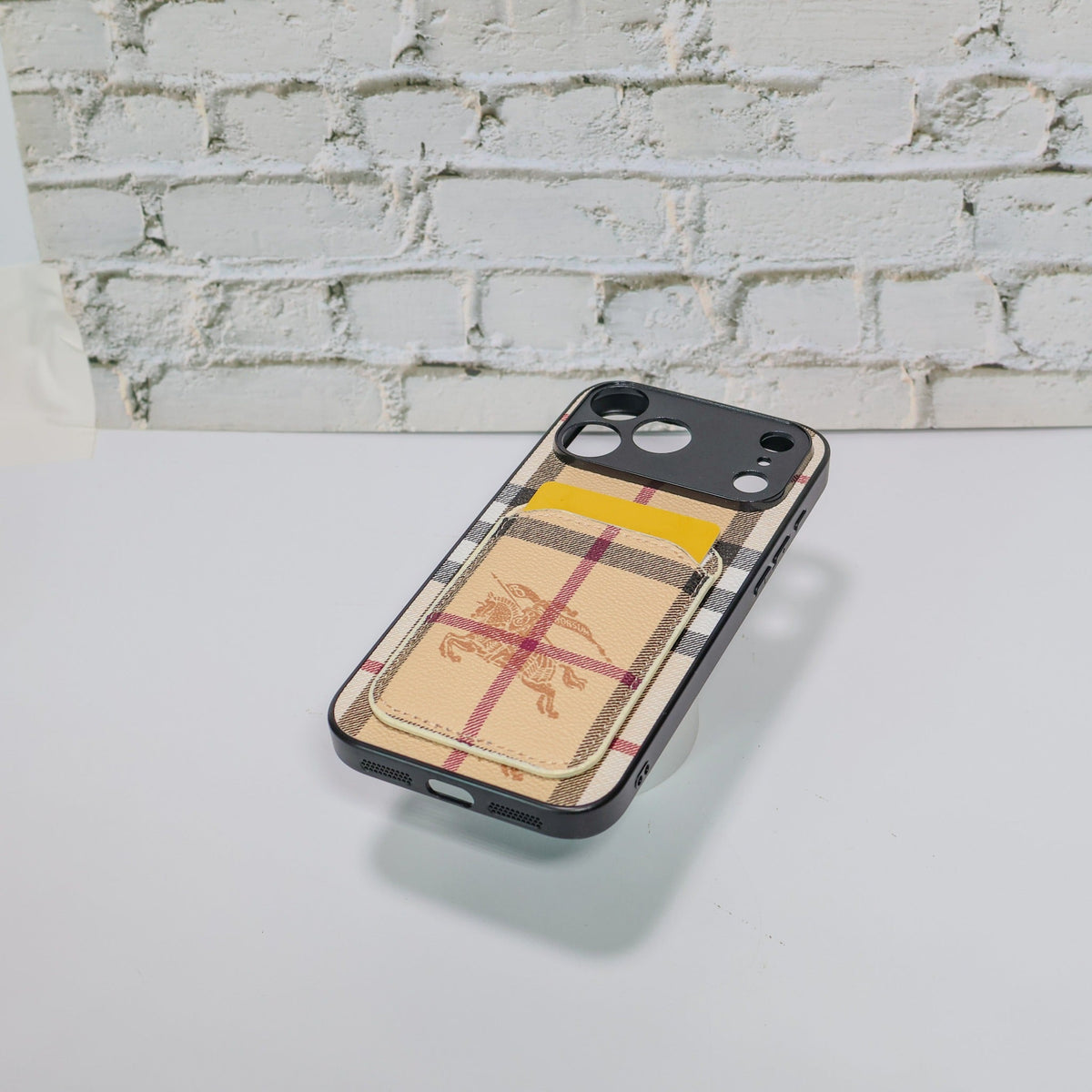 BB Card Holder iPhone Case for 14-18 / Pro / Pro Max / Plus / Air
