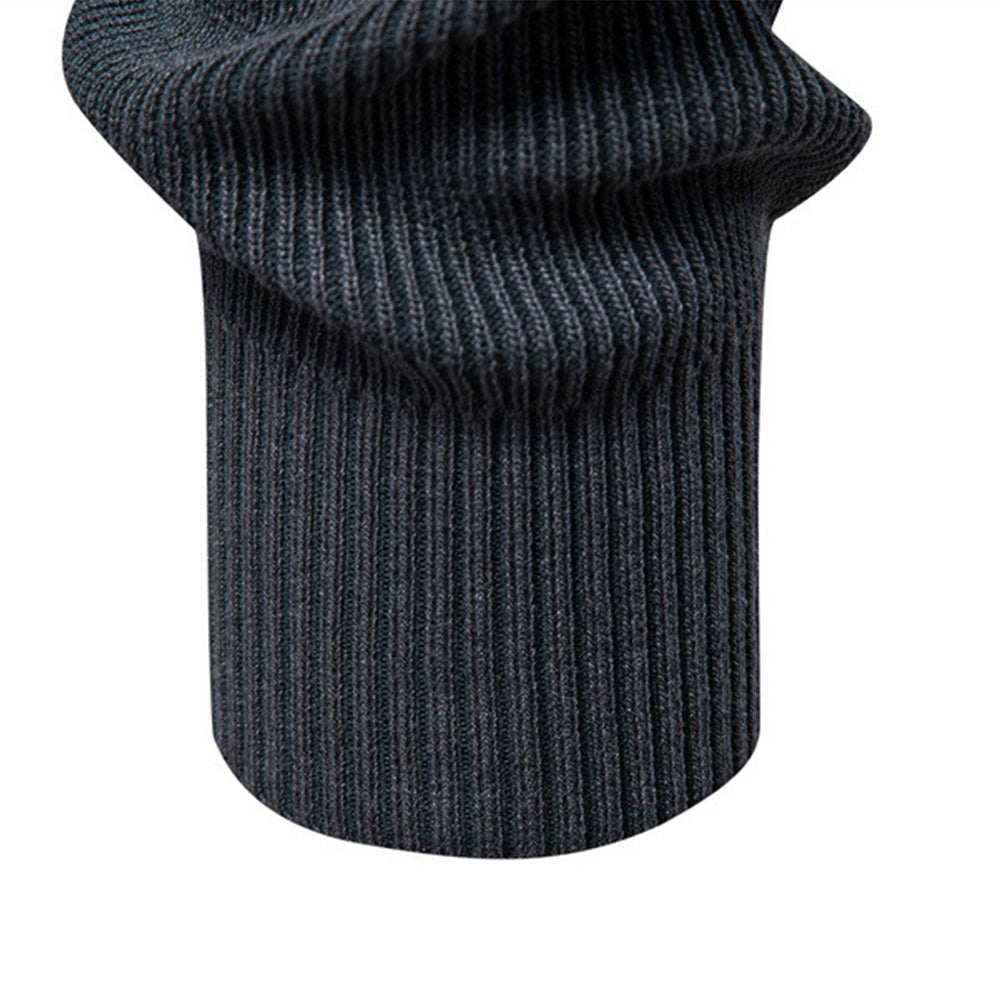 Men's Waffle Knit Crew Neck Sweater
