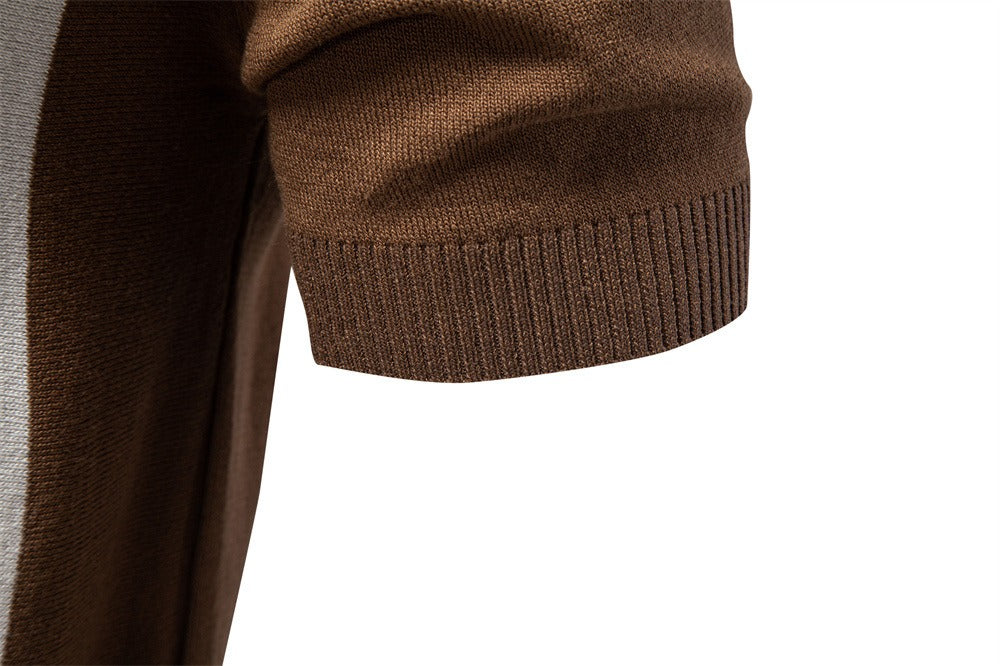 Heritage Stripe Knit Polo Shirt