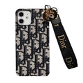 Retro Pattern With Strap iPhone Case