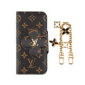 Classic Card Holder Phone Case With Chain