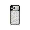 Retro White Full Coverage iPhone Case
