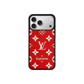 Retro Letter Red iPhone Case