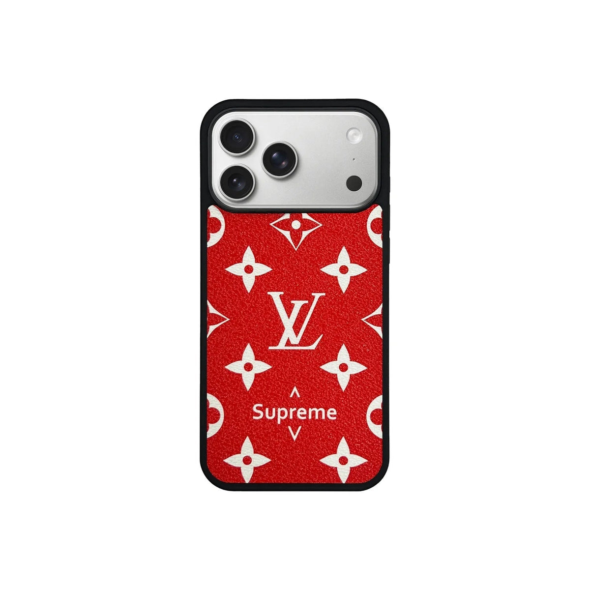 Retro Letter Red iPhone Case