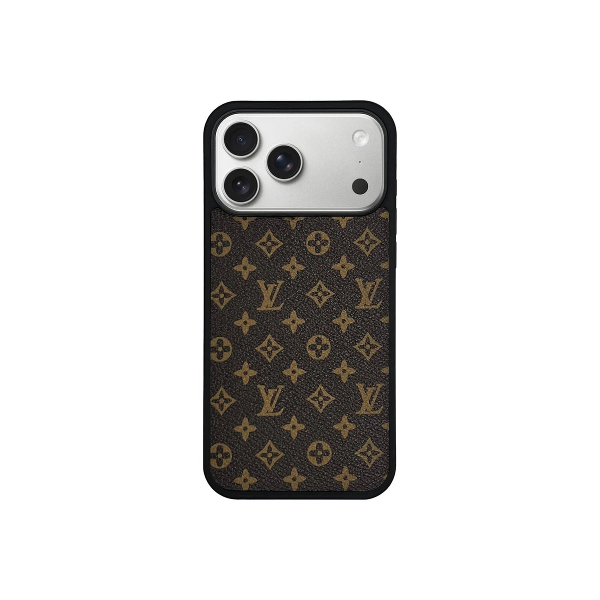 Brown Mini Letter iPhone Case