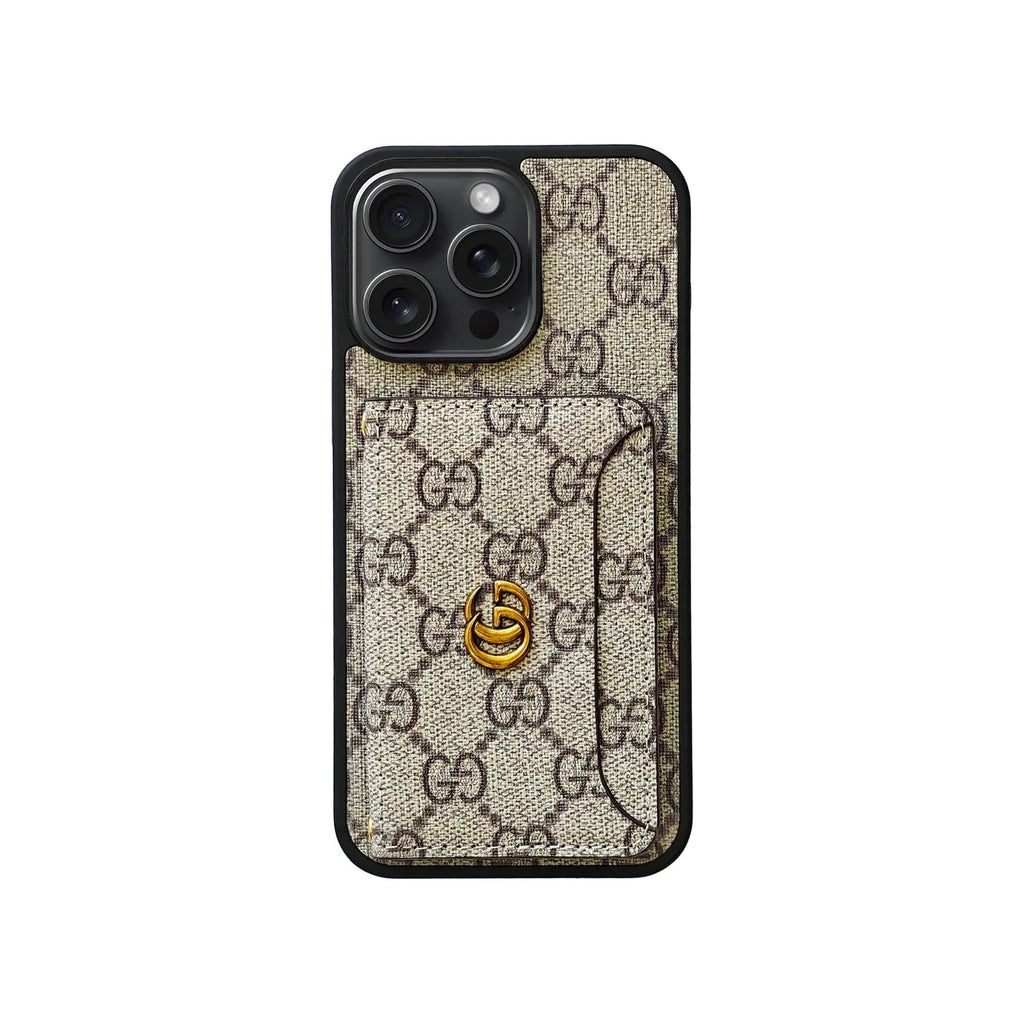 GG Cardholder Fully Covered iPhone Case