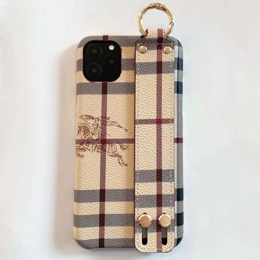 BB Designer Hand Strap iPhone Case