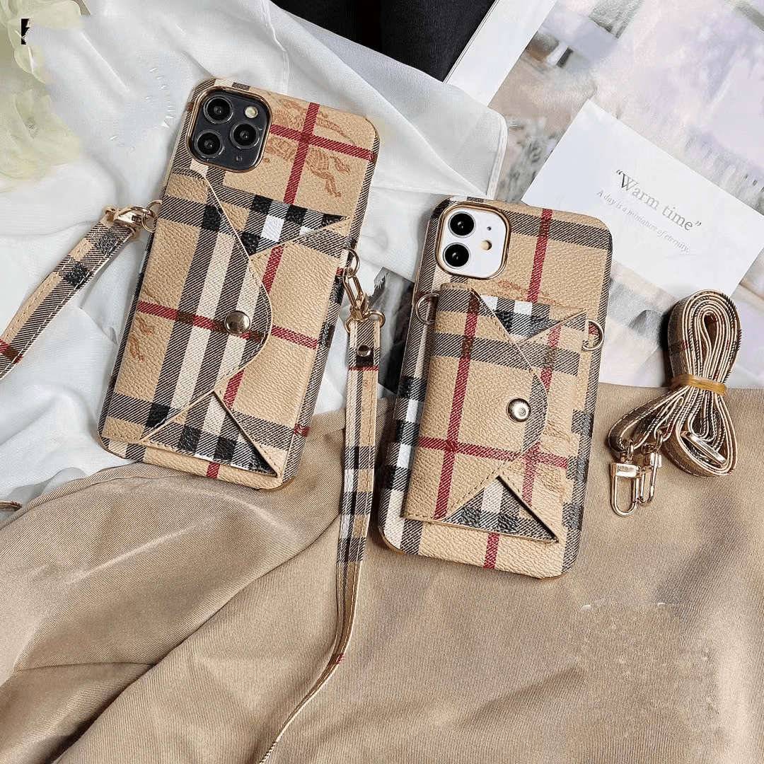 Designer Crossbody Wallet Case for iPhone 18 Pro Max